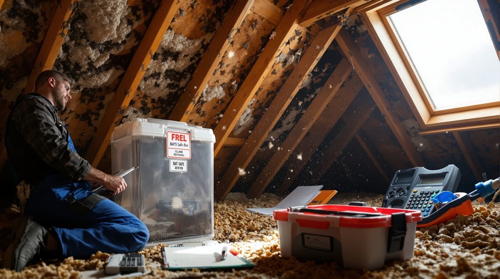 How Much Does It Cost to Remove Bats From Attic in Des Moines?