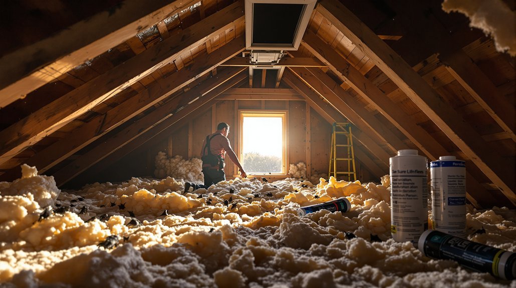 bat removal from attic