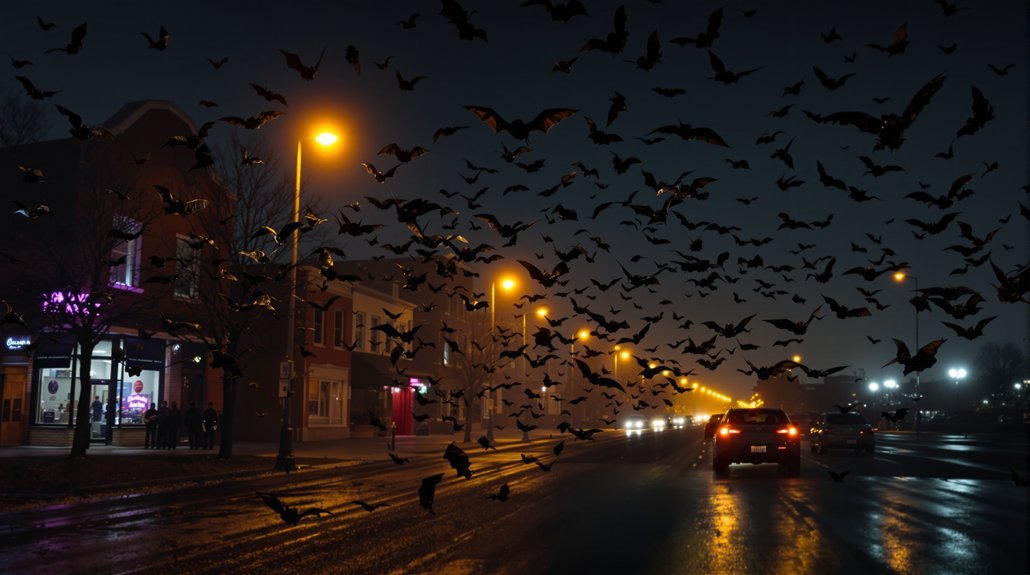 Why Do Bats Fly at Your Head at Night in Des Moines?
