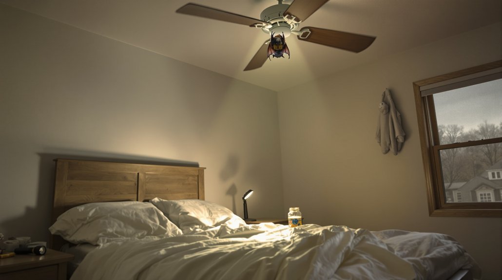 handle bat in room