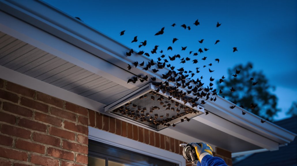 humane bat exclusion methods