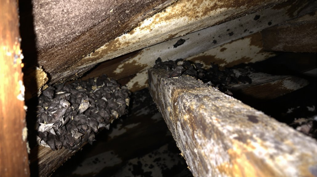 signs of bat infestation